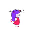 全小悪魔女子に可愛い小悪魔コドモスタンプ（個別スタンプ：2）