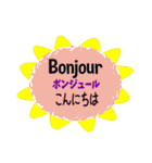 毎日使えるフランス語の表現集（個別スタンプ：3）