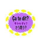 毎日使えるフランス語の表現集（個別スタンプ：12）