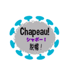 毎日使えるフランス語の表現集（個別スタンプ：17）