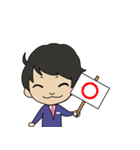 旅行会社の営業くん（個別スタンプ：10）