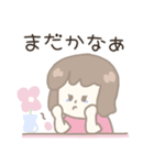 自由に生きる女の子（個別スタンプ：6）