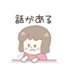 自由に生きる女の子（個別スタンプ：21）