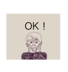 positive person:)（個別スタンプ：1）
