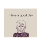 positive person:)（個別スタンプ：37）