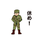 陸上自衛隊でよく使う用語（個別スタンプ：33）