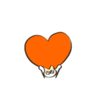 Orange Cat Nori（個別スタンプ：2）