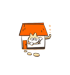Orange Cat Nori（個別スタンプ：14）