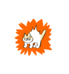 Orange Cat Nori（個別スタンプ：16）