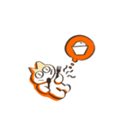 Orange Cat Nori（個別スタンプ：17）