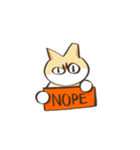 Orange Cat Nori（個別スタンプ：22）