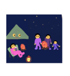 キャンプスタンプ1（個別スタンプ：8）