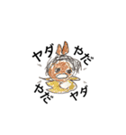 こどもらくがきスタンプ（個別スタンプ：1）