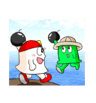 のしのんさんの「いかりまショー」（個別スタンプ：5）