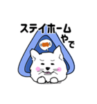 白ポメラニアンりりこ（個別スタンプ：8）