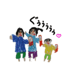 子供の作品☆（個別スタンプ：3）