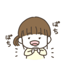 金髪めがねの友達（個別スタンプ：7）