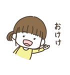 金髪めがねの友達（個別スタンプ：10）