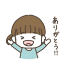 金髪めがねの友達（個別スタンプ：17）