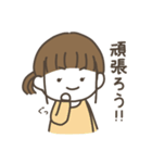 金髪めがねの友達（個別スタンプ：21）