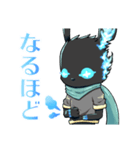 黒兎のムーンライト君（個別スタンプ：12）