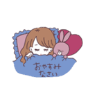 黄身子のふつうのラブリーガールズ2（個別スタンプ：6）