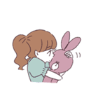 黄身子のふつうのラブリーガールズ2（個別スタンプ：11）