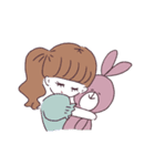 黄身子のふつうのラブリーガールズ2（個別スタンプ：13）