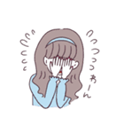黄身子のふつうのラブリーガールズ2（個別スタンプ：16）