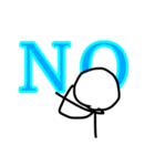YK ゆるい棒人間（個別スタンプ：4）