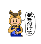 12干支★午年⑦うま☆手話＋あいさつ☆（個別スタンプ：30）