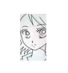 変化していきます(女子)©️amqic（個別スタンプ：3）