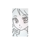 変化していきます(女子)©️amqic（個別スタンプ：5）