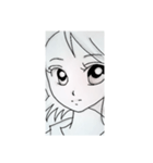 変化していきます(女子)©️amqic（個別スタンプ：6）