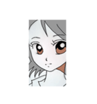 変化していきます(女子)©️amqic（個別スタンプ：8）