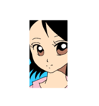 アニメーション少女©️amqic（個別スタンプ：7）