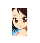 アニメーション少女©️amqic（個別スタンプ：8）