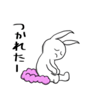 脱腸うさぎ（個別スタンプ：19）