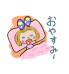 キュートなリボンちゃん3（個別スタンプ：5）