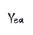 筆文字スタンプ～流行語2020～（個別スタンプ：16）