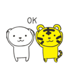 ポチとトラさん（個別スタンプ：21）