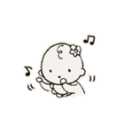 かわいいばぶちゃんスタンプ（個別スタンプ：9）