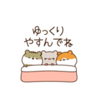 ハムちゃんのコロナ対策！！（個別スタンプ：3）