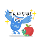 iTalkuTalkビデオでAI英中学習：こんにちは（個別スタンプ：1）