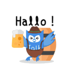 iTalkuTalkビデオでAI英中学習：こんにちは（個別スタンプ：4）