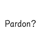 天然 ＆ 天才 words（個別スタンプ：9）
