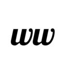 多目的スタンプ(文字)だよ（個別スタンプ：3）