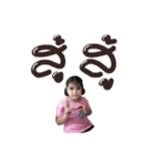 Pee Nimnom、Nong Nana（個別スタンプ：25）