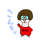おしゃれGAL（個別スタンプ：4）
