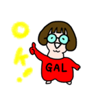 おしゃれGAL（個別スタンプ：5）